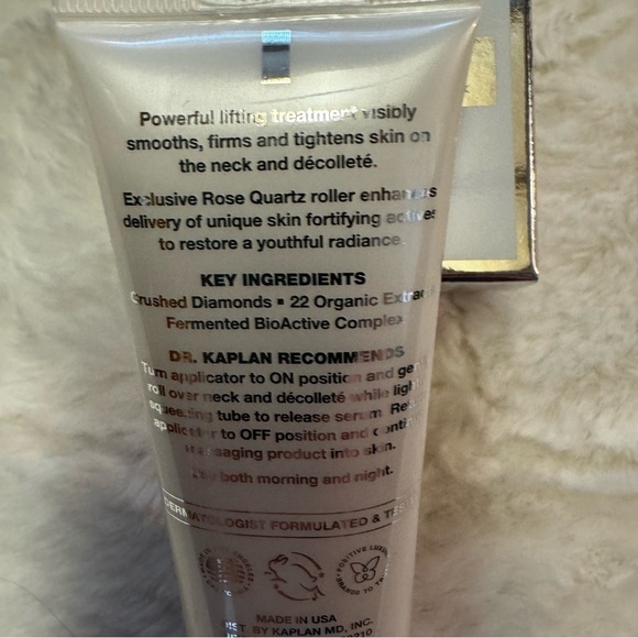 KAPLAN MD Diamond Contour Lifting Rose
Quartz Neck Serum 1.7 oz. Rose Quartz App - Picture 4 of 9